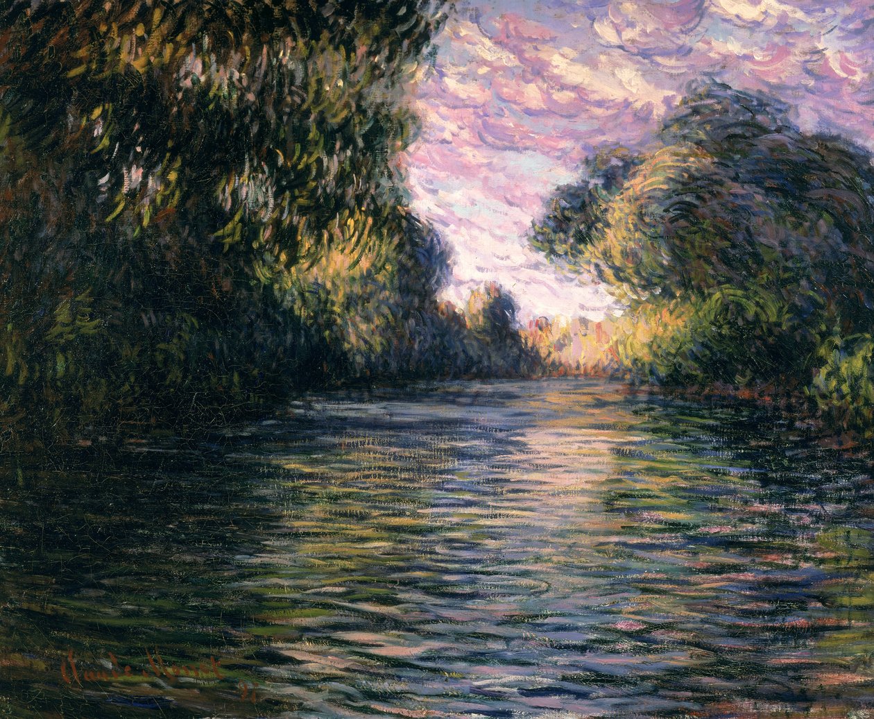 صباحًا على نهر السين ، 1897 بواسطة كلود مونيه