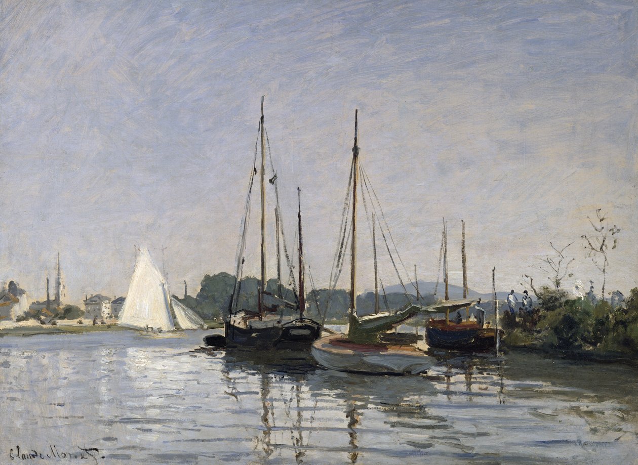 قوارب المتعة ، Argenteuil ، c.1872-3 بواسطة كلود مونيه
