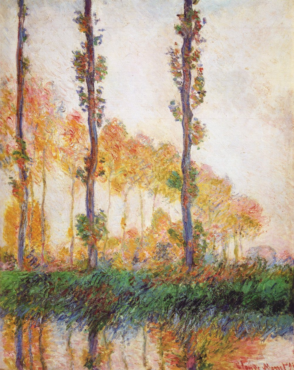 Poplars (Autumn) II.JPG بواسطة كلود مونيه