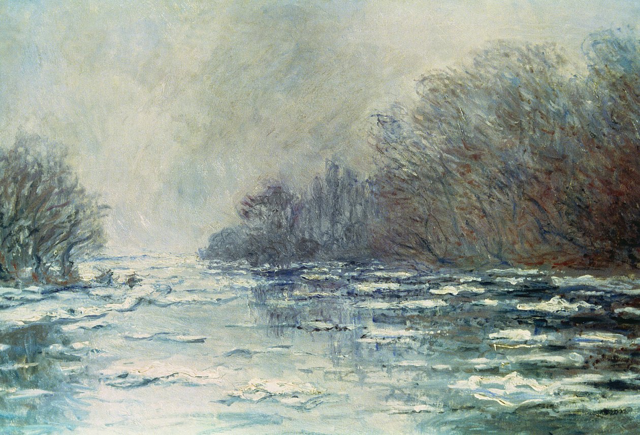 الانهيار في Vetheuil ، c.1883 بواسطة كلود مونيه