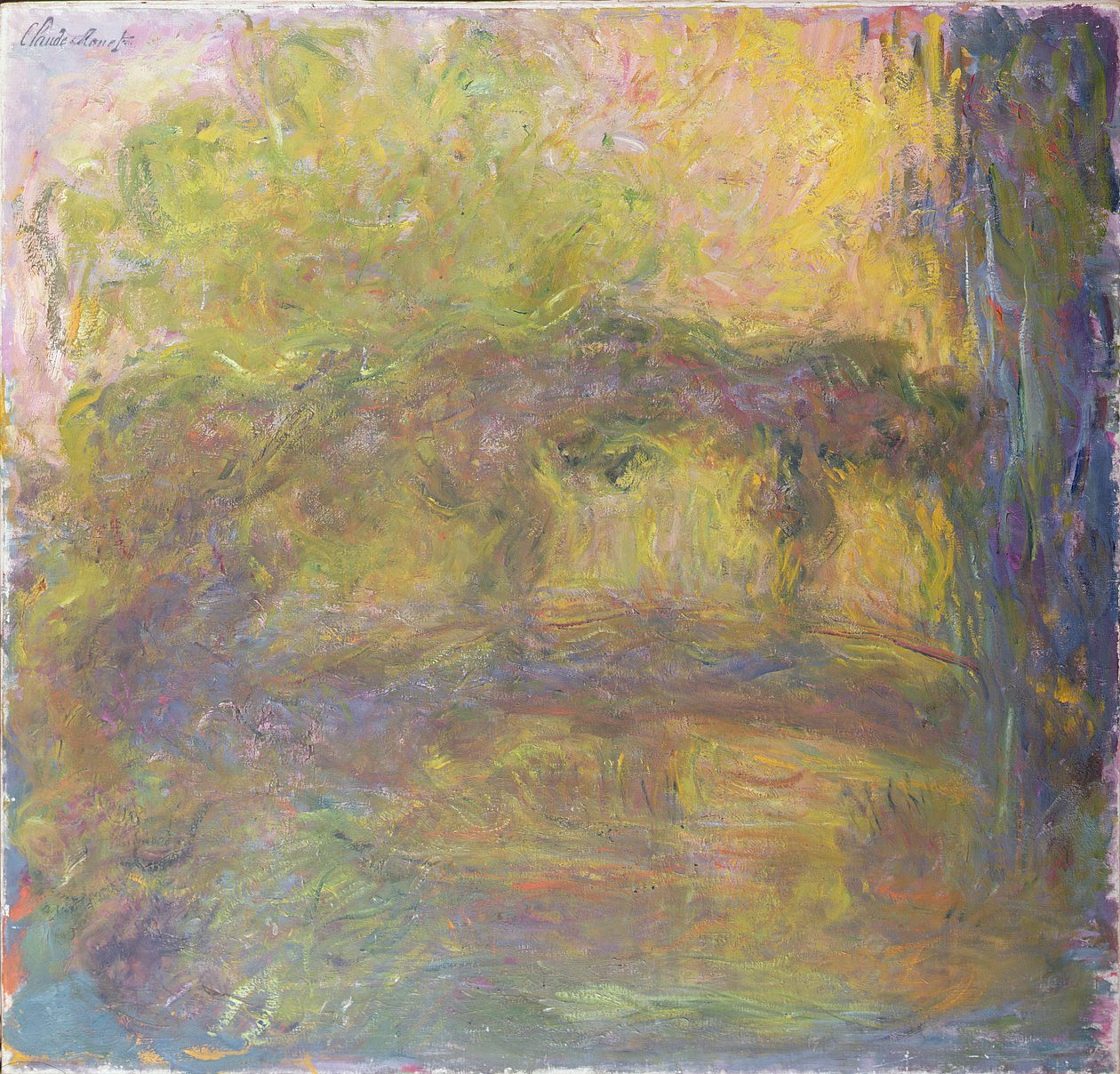الجسر الياباني ، 1918-1924 بواسطة كلود مونيه