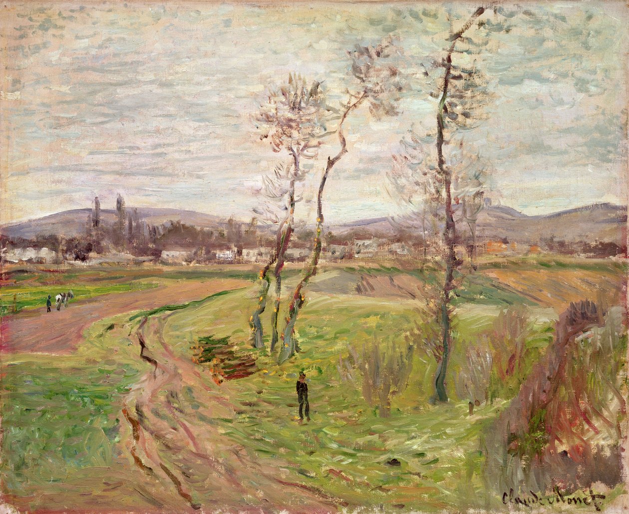 السهل في Gennevilliers ، 1877 بواسطة كلود مونيه