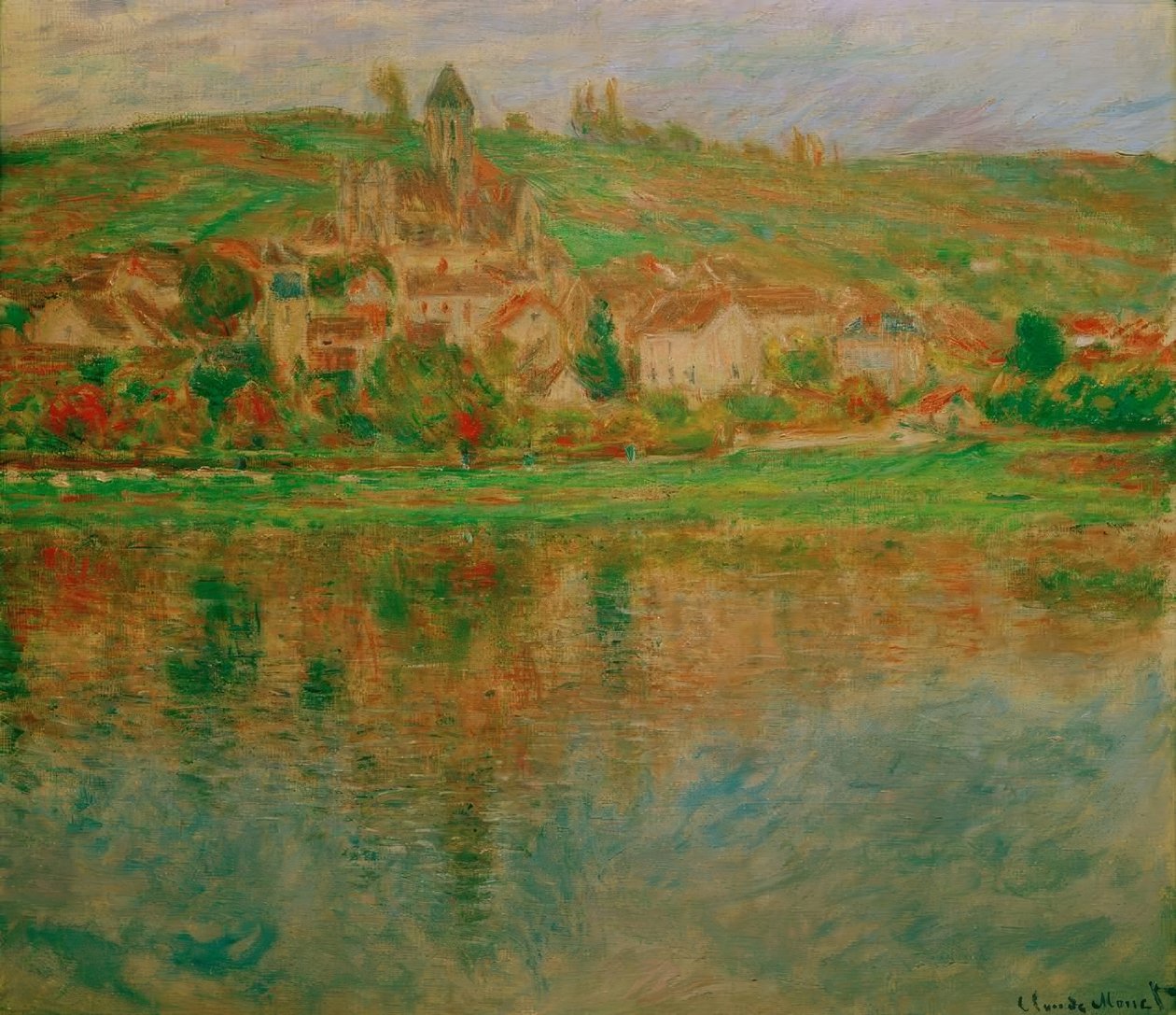 Vétheuil بواسطة كلود مونيه
