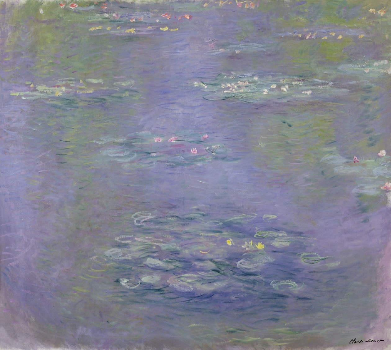 Waterlilies ، 1903 (انظر التفاصيل 382332) بواسطة كلود مونيه