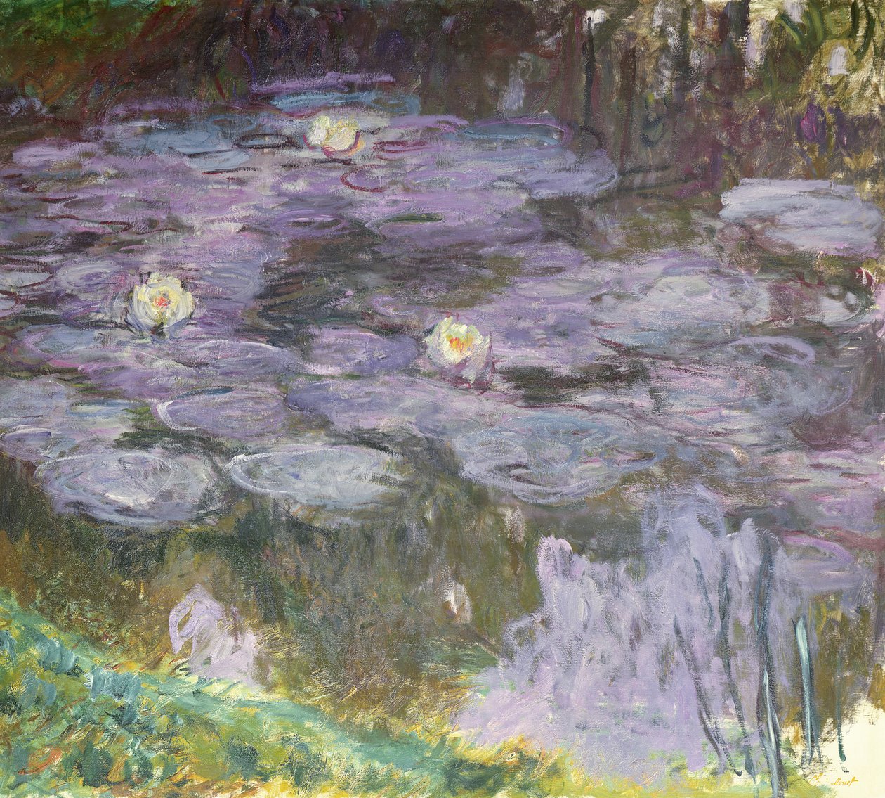Waterlilies ، 1917 بواسطة كلود مونيه