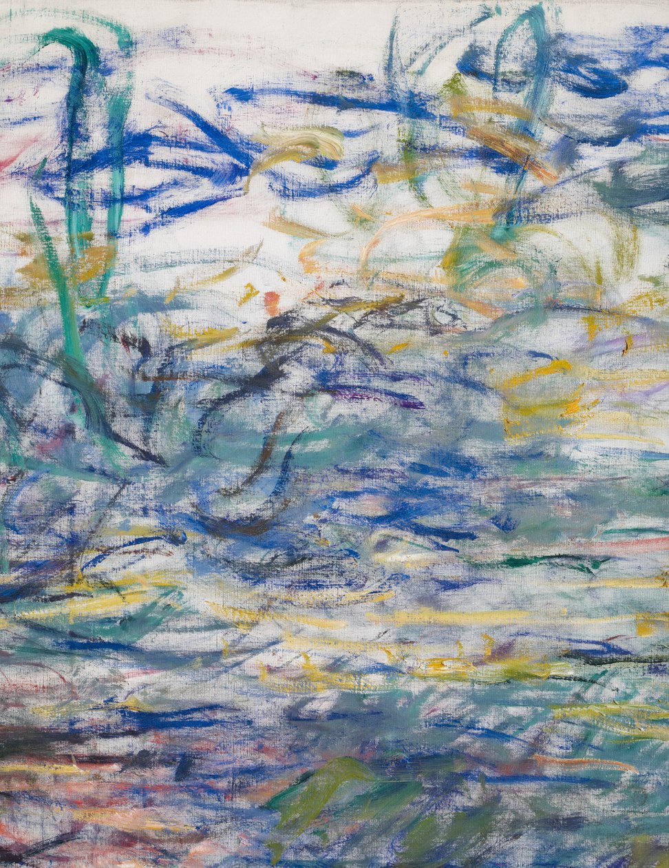Waterlilies ، 1917-1919 تفاصيل 160656 زيت على قماش بواسطة كلود مونيه