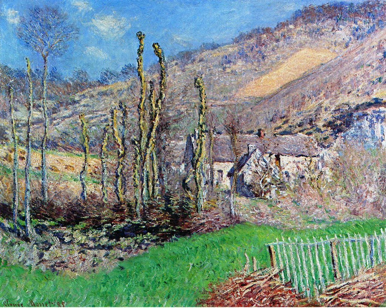 فصل الشتاء في Val de Falaise ، نورماندي ، 1885 بواسطة كلود مونيه