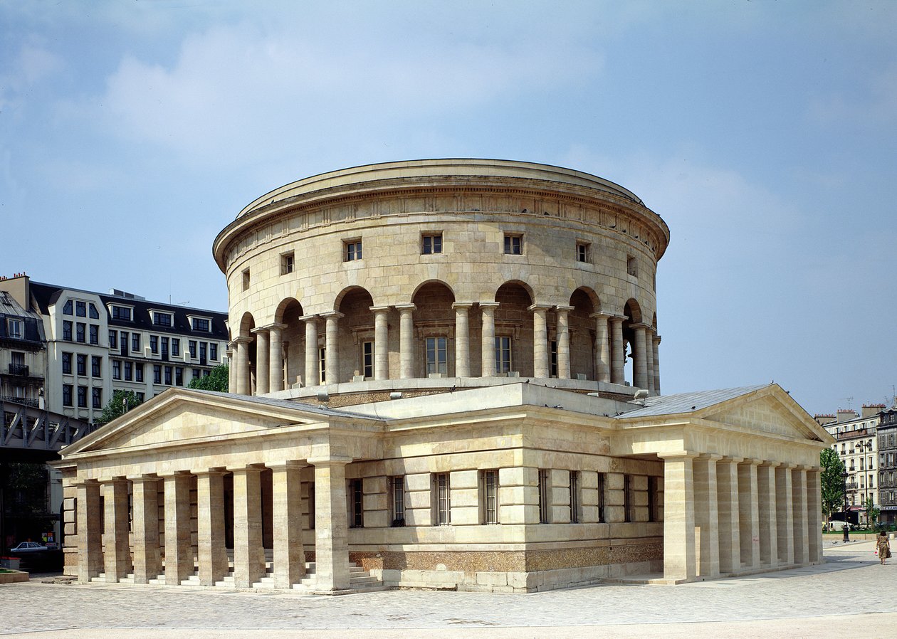 The Barriere de La Villette ، 1784-87 (انظر أيضًا 75748) بواسطة كلود نيكولاس ليدوكس