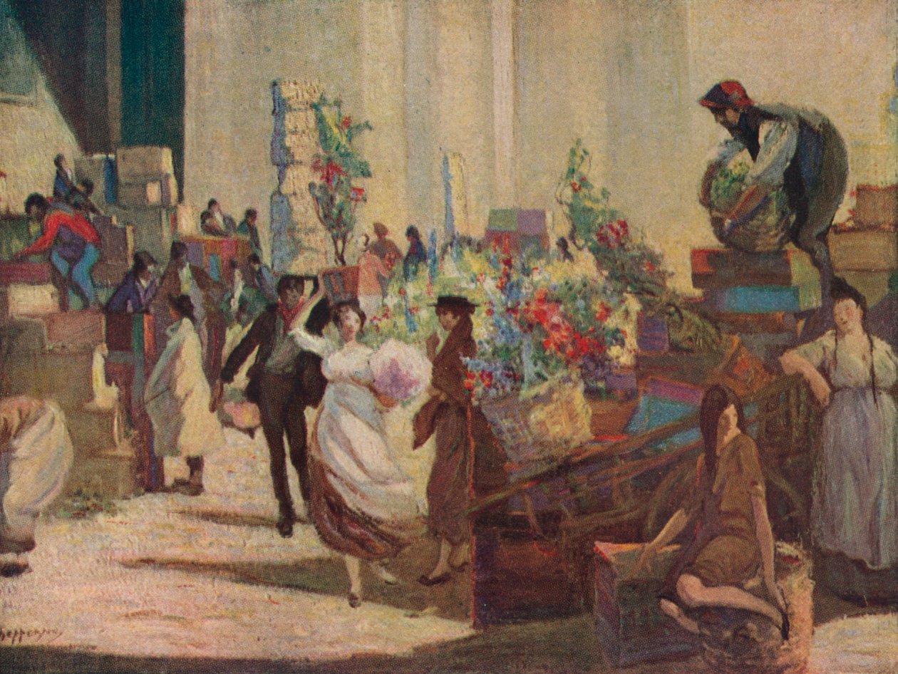 السوق ، c1900 بواسطة كلود ألين شيبرسون
