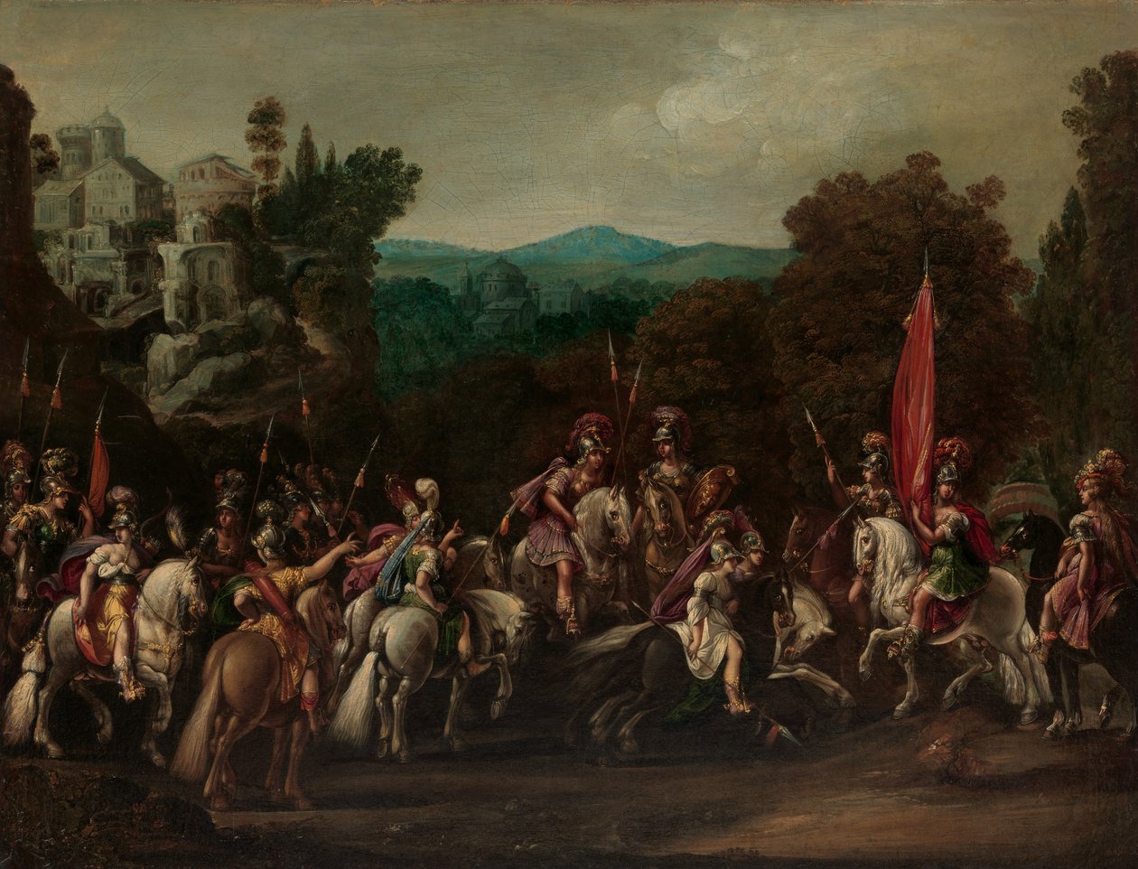 رحيل الأمازون ، 1620s. بواسطة كلود ديروت