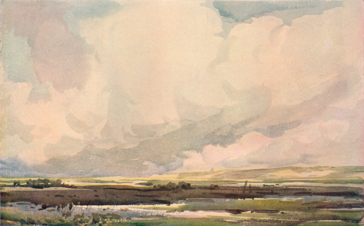 بالقرب من دونويتش ، سوفولك ، c1910 بواسطة كلود هايز