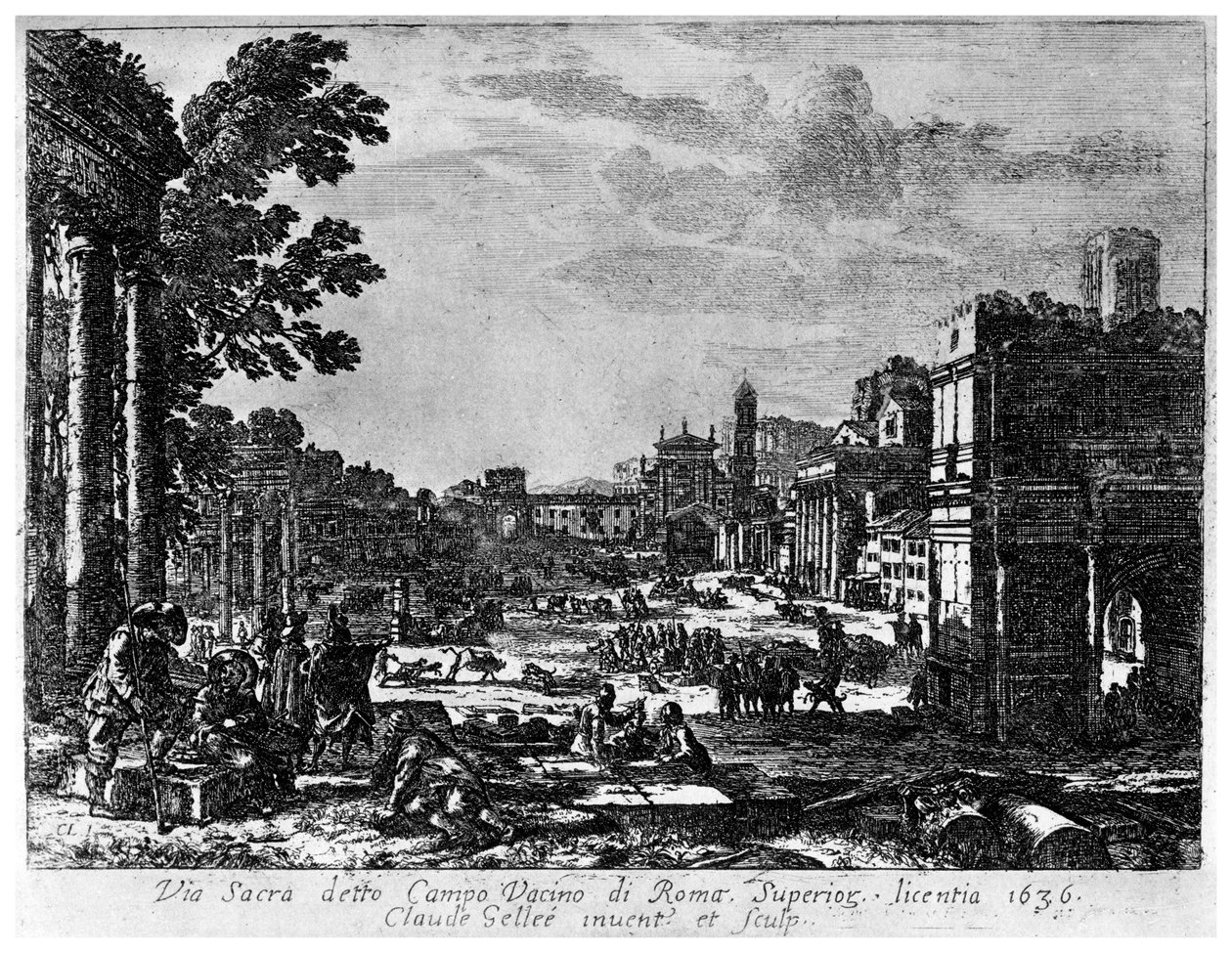 حقل اللقاح ، c1620-1680 1924 بواسطة كلود لورين