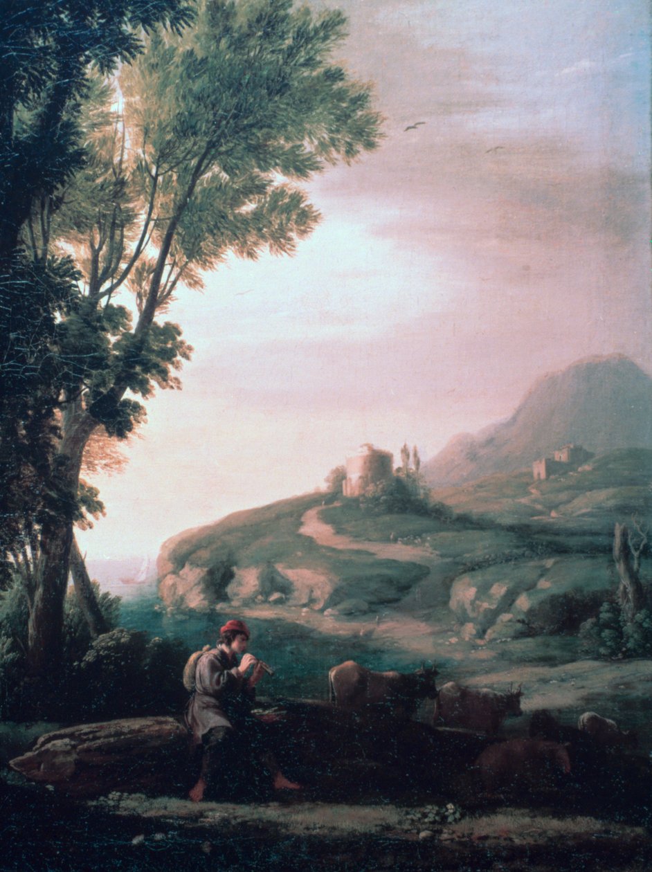 المناظر الطبيعية الرعوية ، c1620-1682 بواسطة كلود لورين