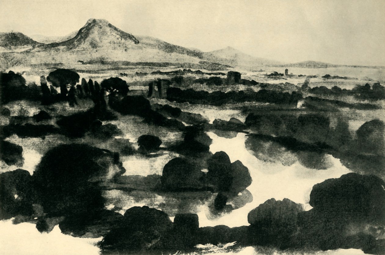 نهر التيبر ، روما ، إيطاليا ، c1640 ، 1943. بواسطة كلود لورين