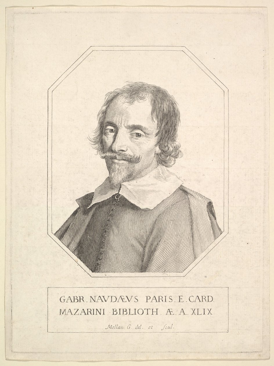 غابرييل نودي ، 1648. بواسطة كلود ميلان
