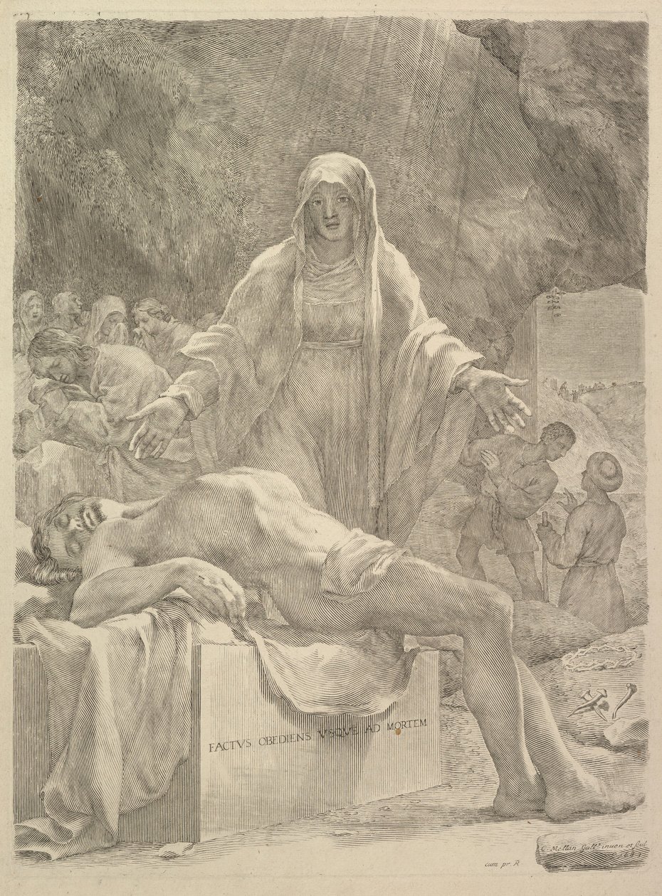 رثاء ، 1683. بواسطة كلود ميلان