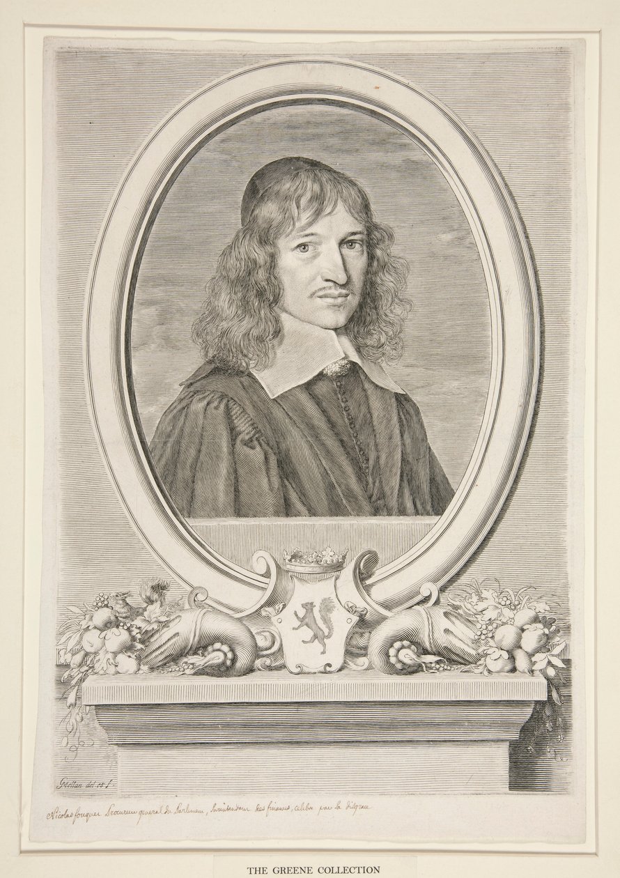 نيكولاس فوكيه ، Viscount of Melun and of Vaux (1615-1680) بواسطة كلود ميلان