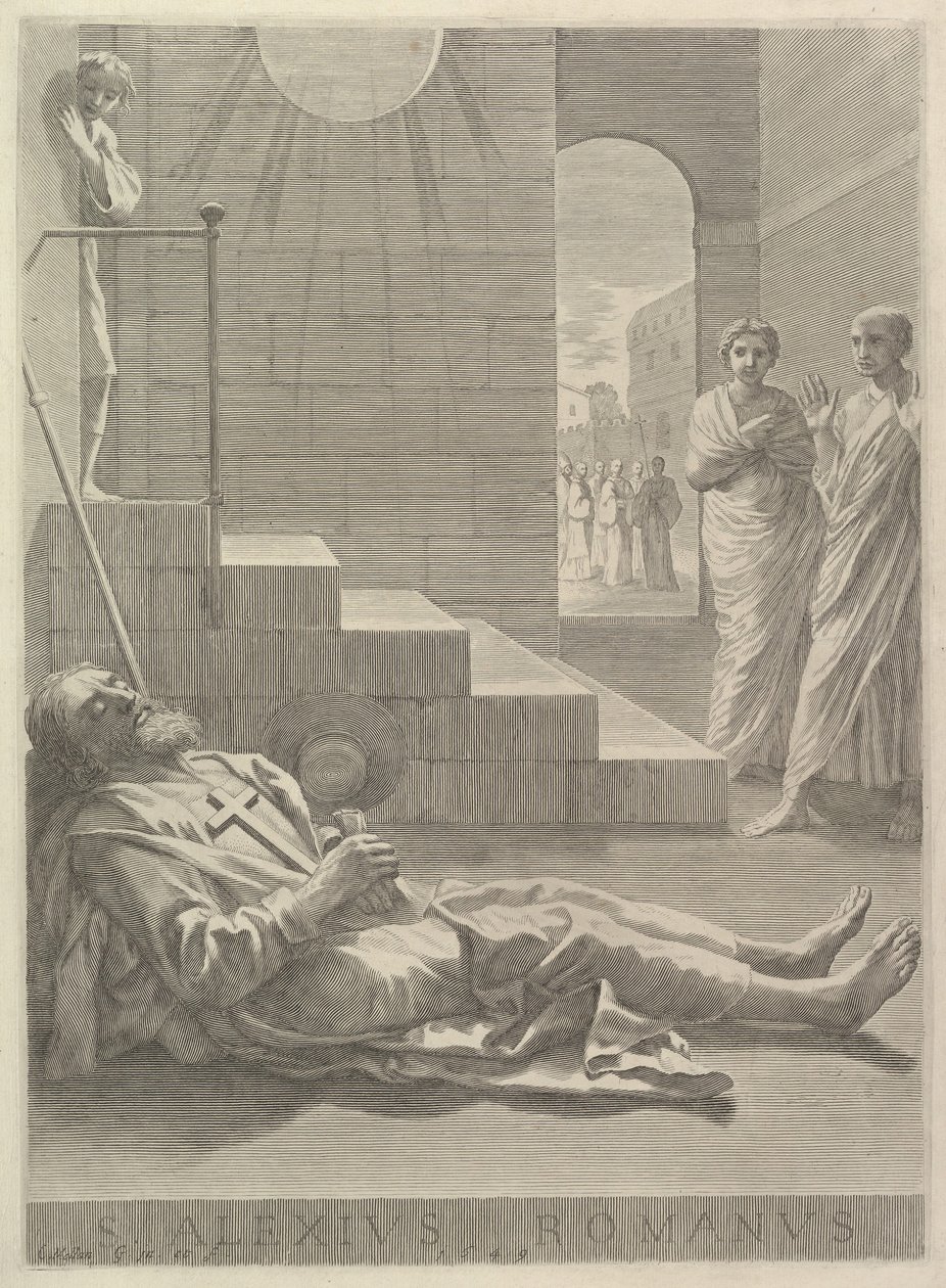 سانت ألكسيس ، 1649. بواسطة كلود ميلان
