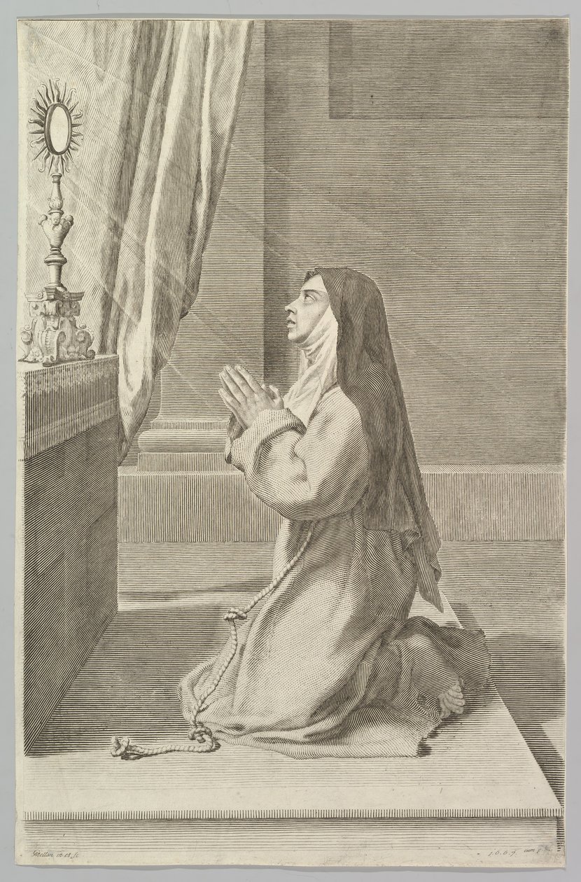 سانت كلير ، 1667. بواسطة كلود ميلان