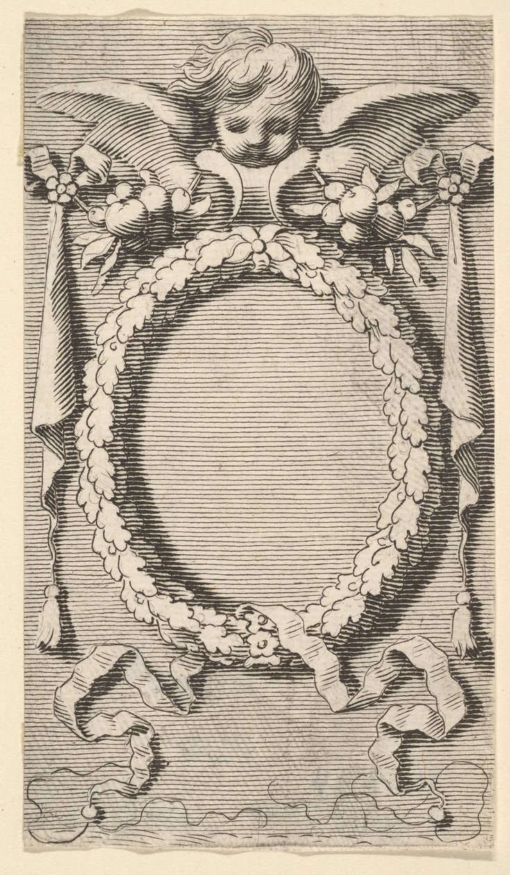 صفحة العنوان: Desmarets de Saint-Sorlin، Office of the Mary Mary، 1645. بواسطة كلود ميلان