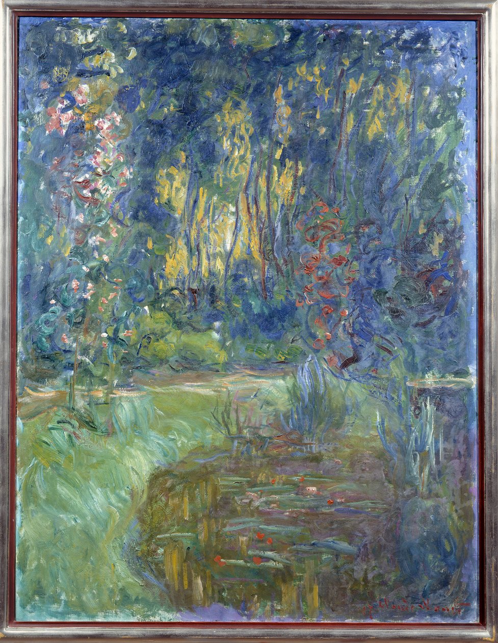 زاوية من بركة جيفرني. لوحة لكلود مونيه (1840-1926) بواسطة كلود مونيه