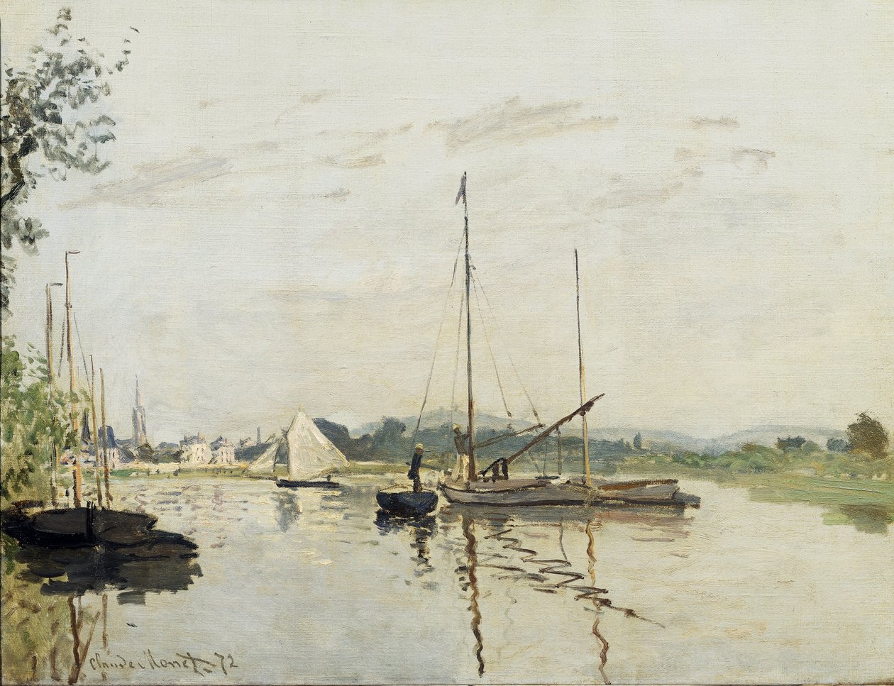 Argenteuil - زيت على قماش بواسطة كلود مونيه