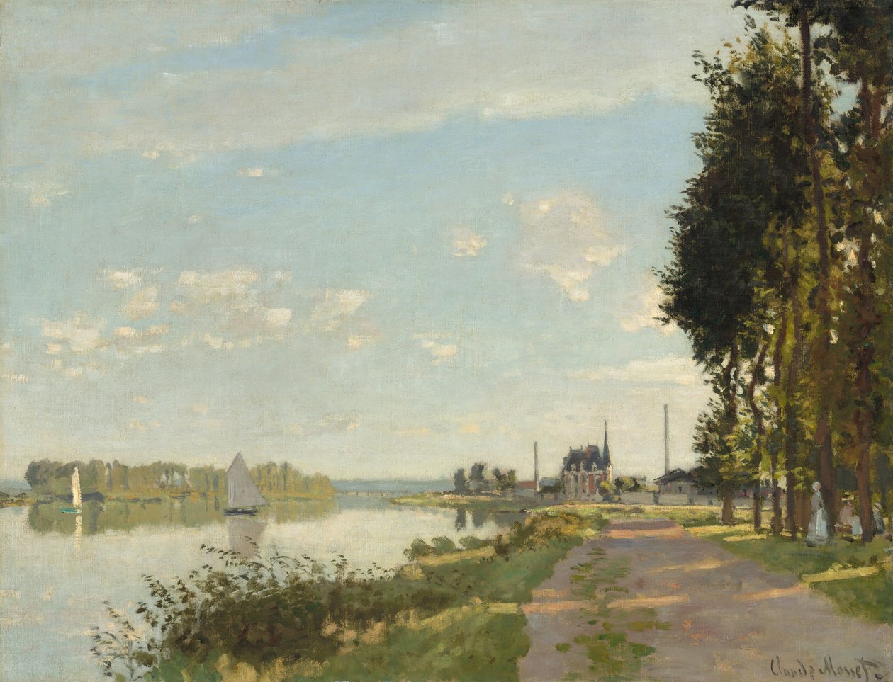 Argenteuil ، ج. 1872. بواسطة كلود مونيه