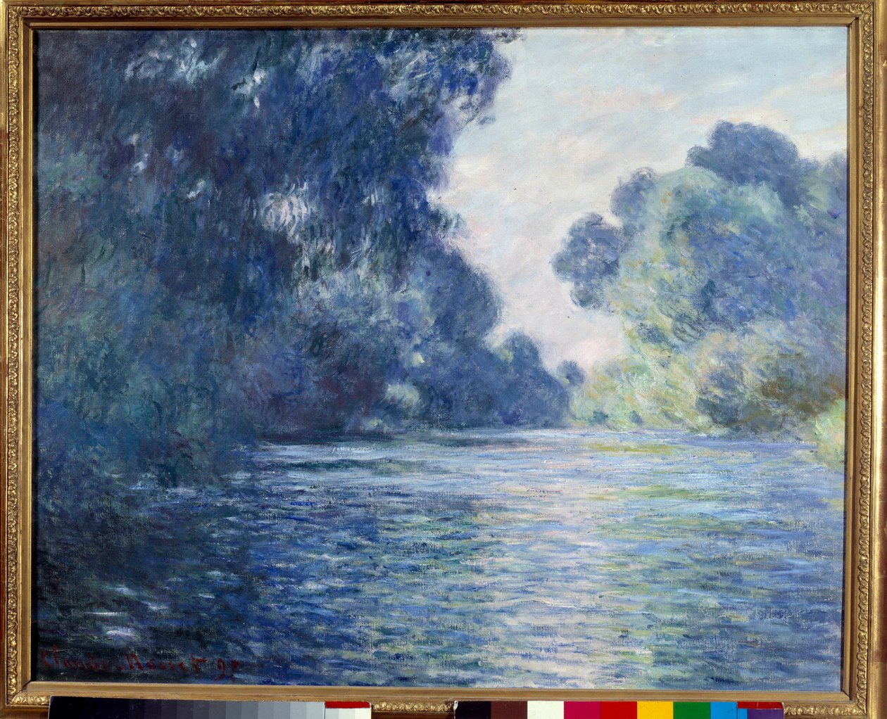 Arm de Seine بالقرب من جيفرني. لوحة لكلود مونيه (1840-1926) بواسطة كلود مونيه