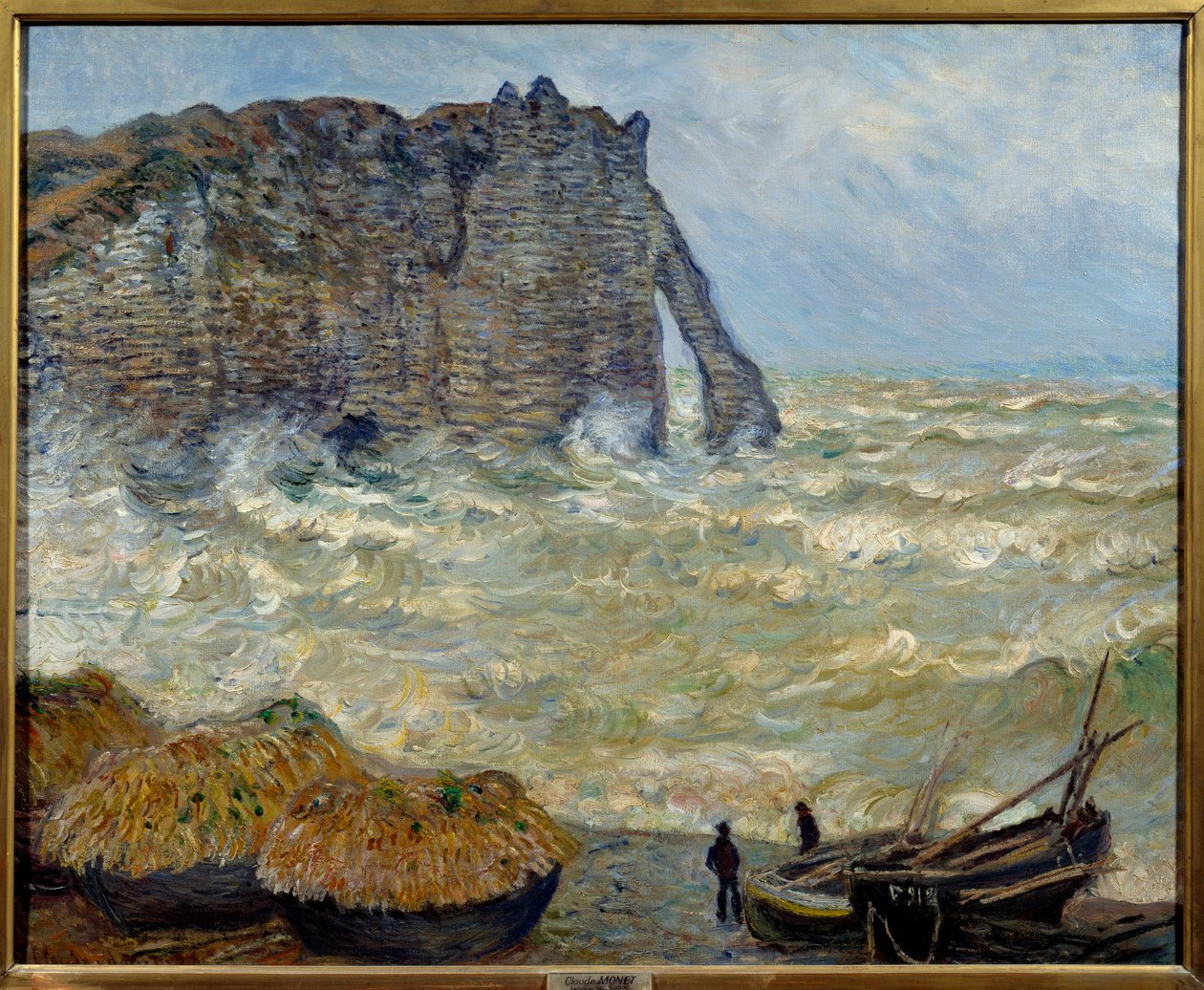 كليف في Etretat بواسطة كلود مونيه