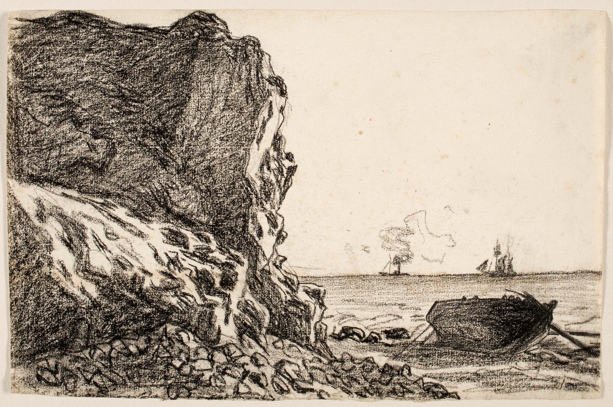 المنحدرات والبحر ، Sainte-Adresse بواسطة كلود مونيه