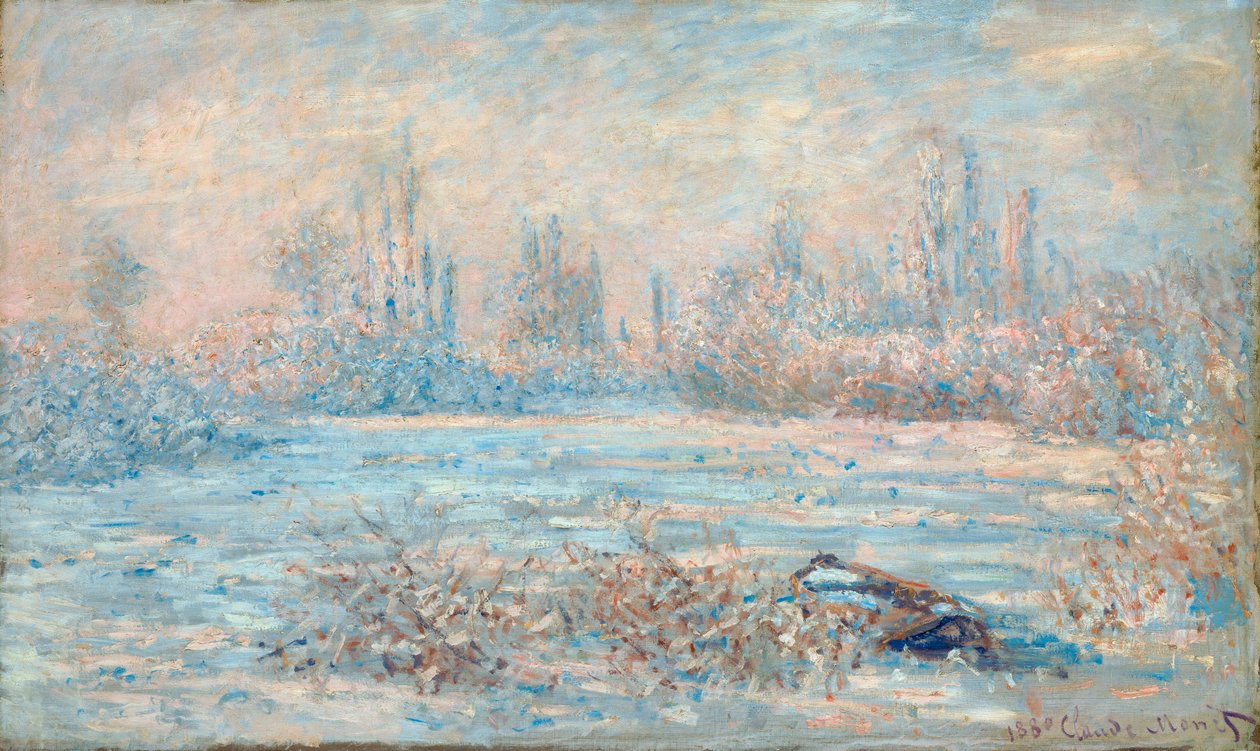 فروست ، 1880 بواسطة كلود مونيه