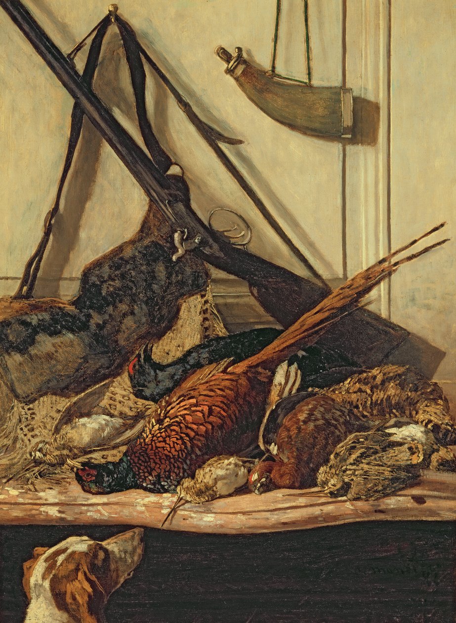 جوائز الصيد ، 1862 بواسطة كلود مونيه