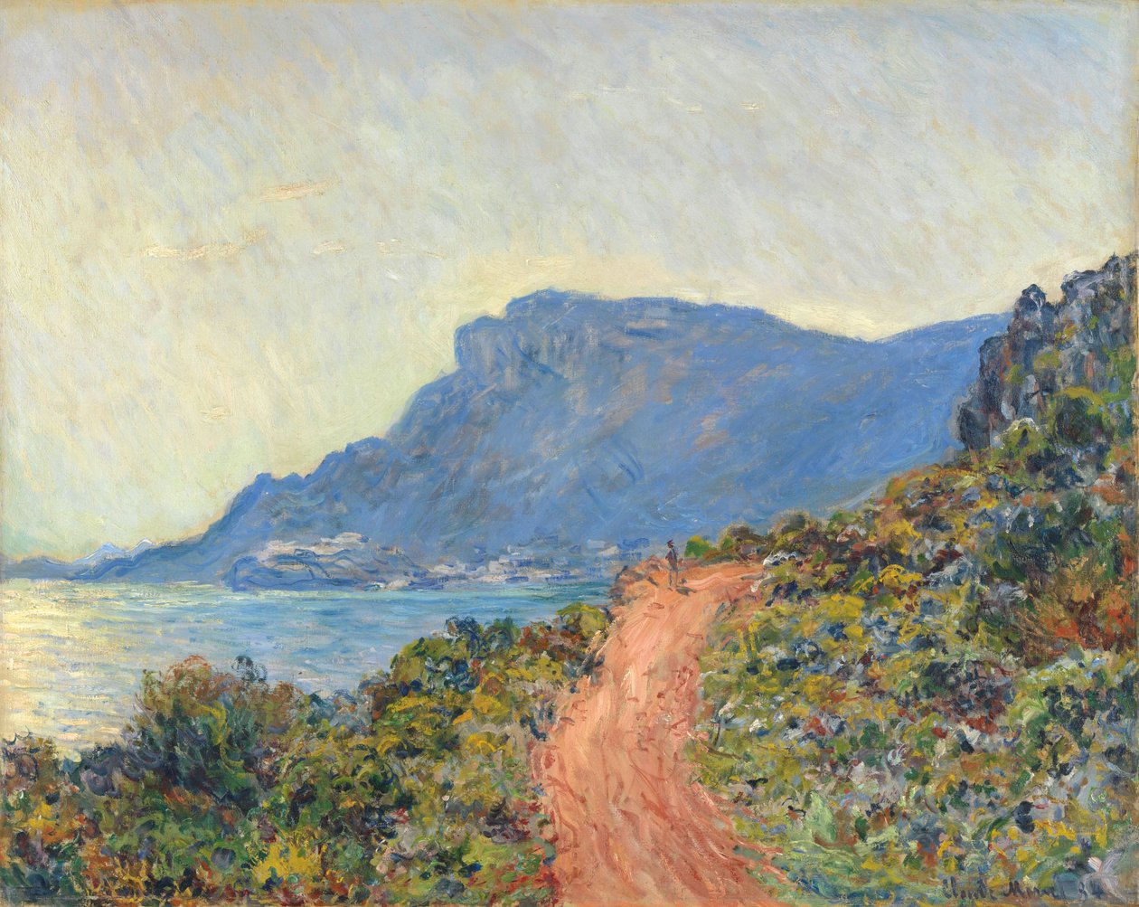 La Corniche قرب موناكو ، 1884 بواسطة كلود مونيه