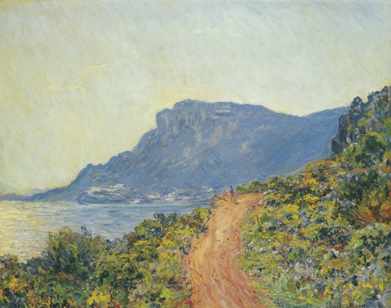 La Corniche قرب موناكو ، 1884 بواسطة كلود مونيه