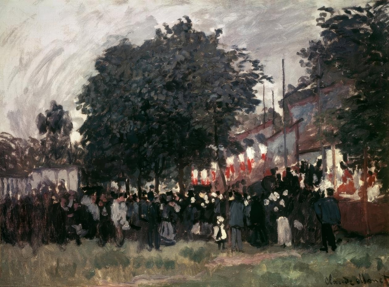 مهرجان Argenteuil بواسطة كلود مونيه