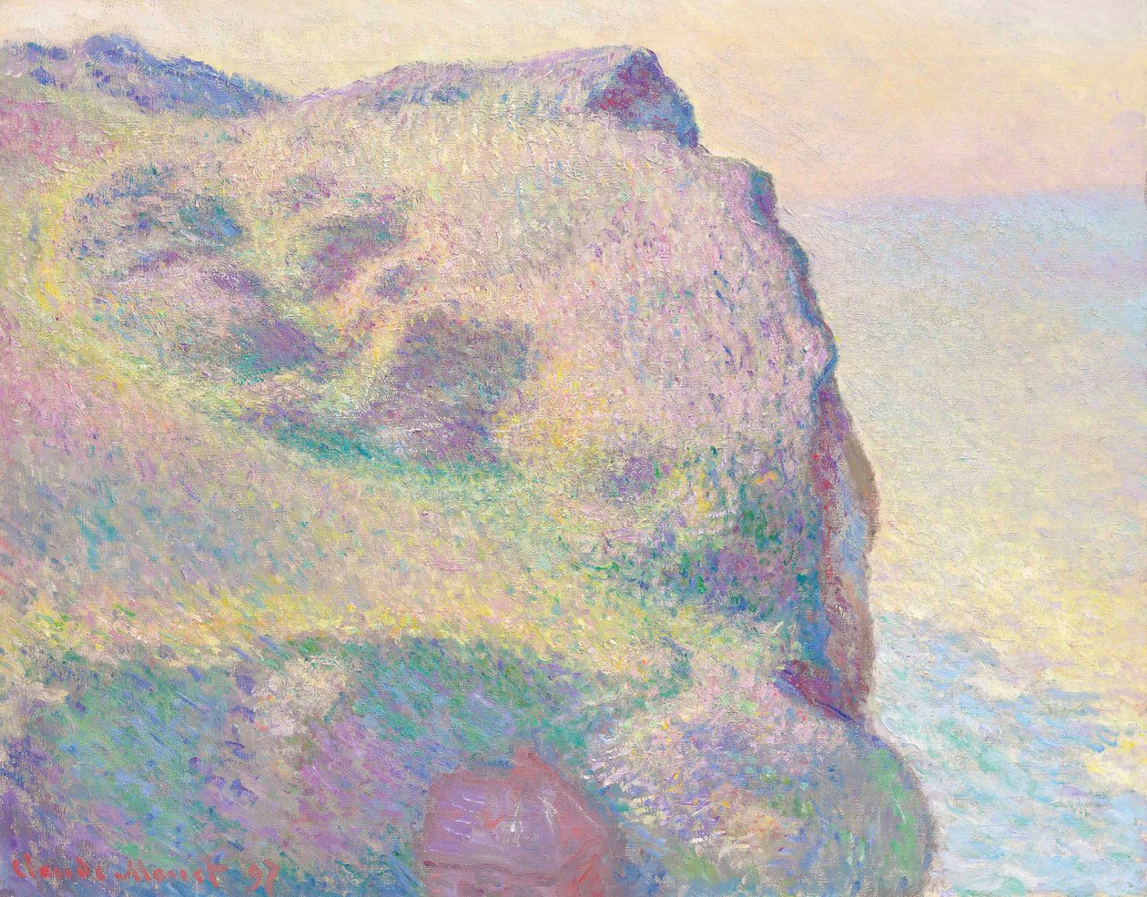 The Pointe du Petit Ailly 1897. بواسطة كلود مونيه