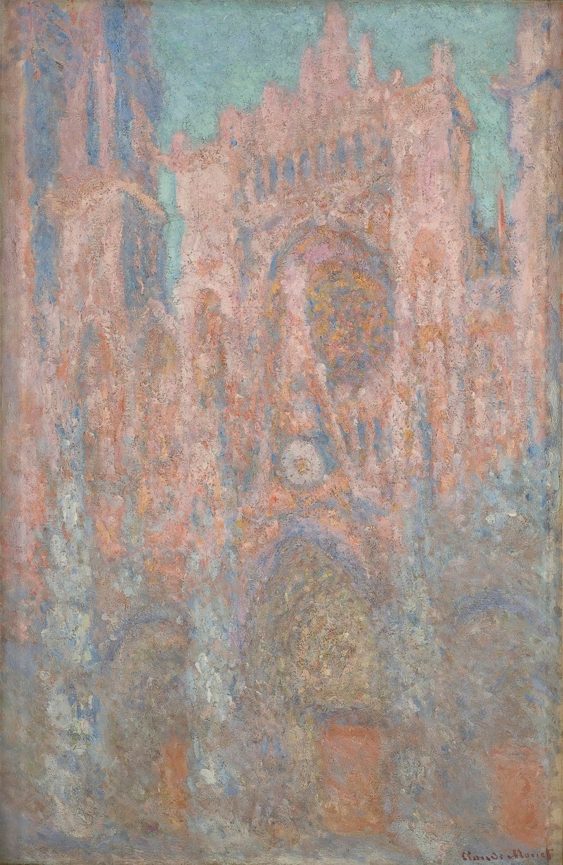 كاتدرائية روان. في وقت متأخر بعد الظهر كاتدرائية روان. في وقت متأخر بعد الظهر ، 1893. بواسطة كلود مونيه