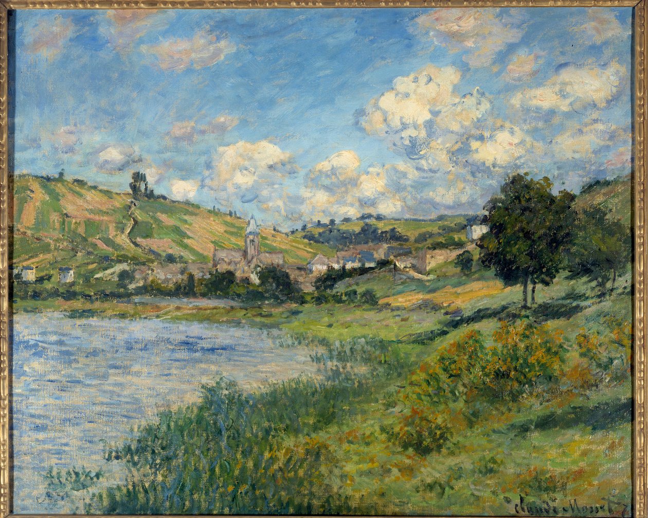 المناظر الطبيعيه. فيثويل. لوحة لكلود مونيه (1840-1926) بواسطة كلود مونيه