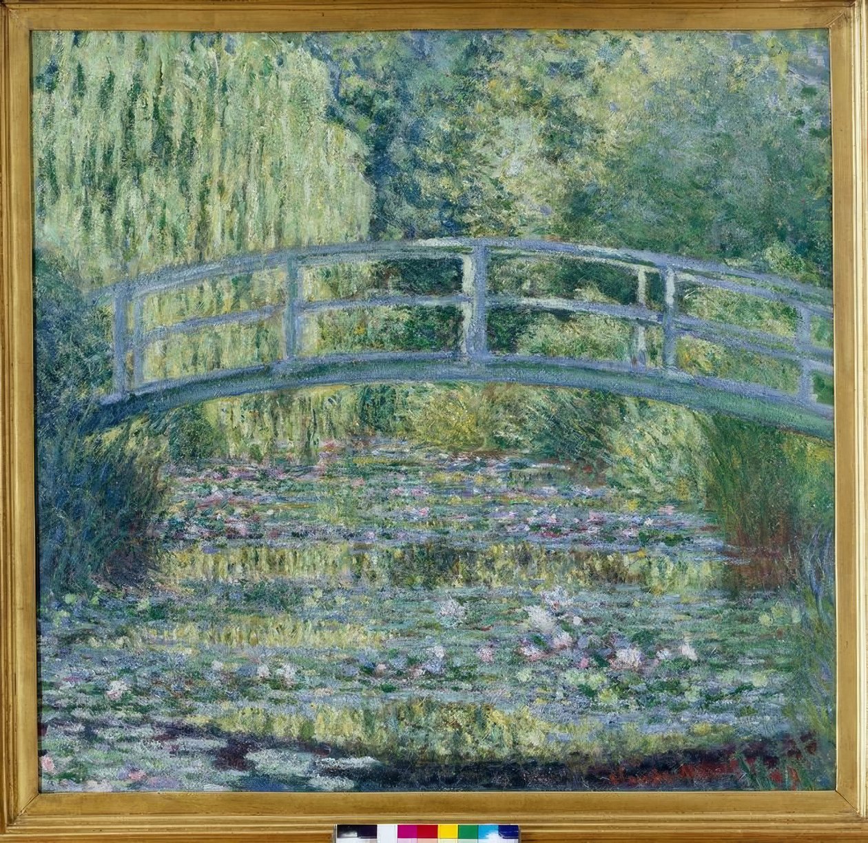 Le Bassin aux nymphéas, harmonie verte بواسطة كلود مونيه