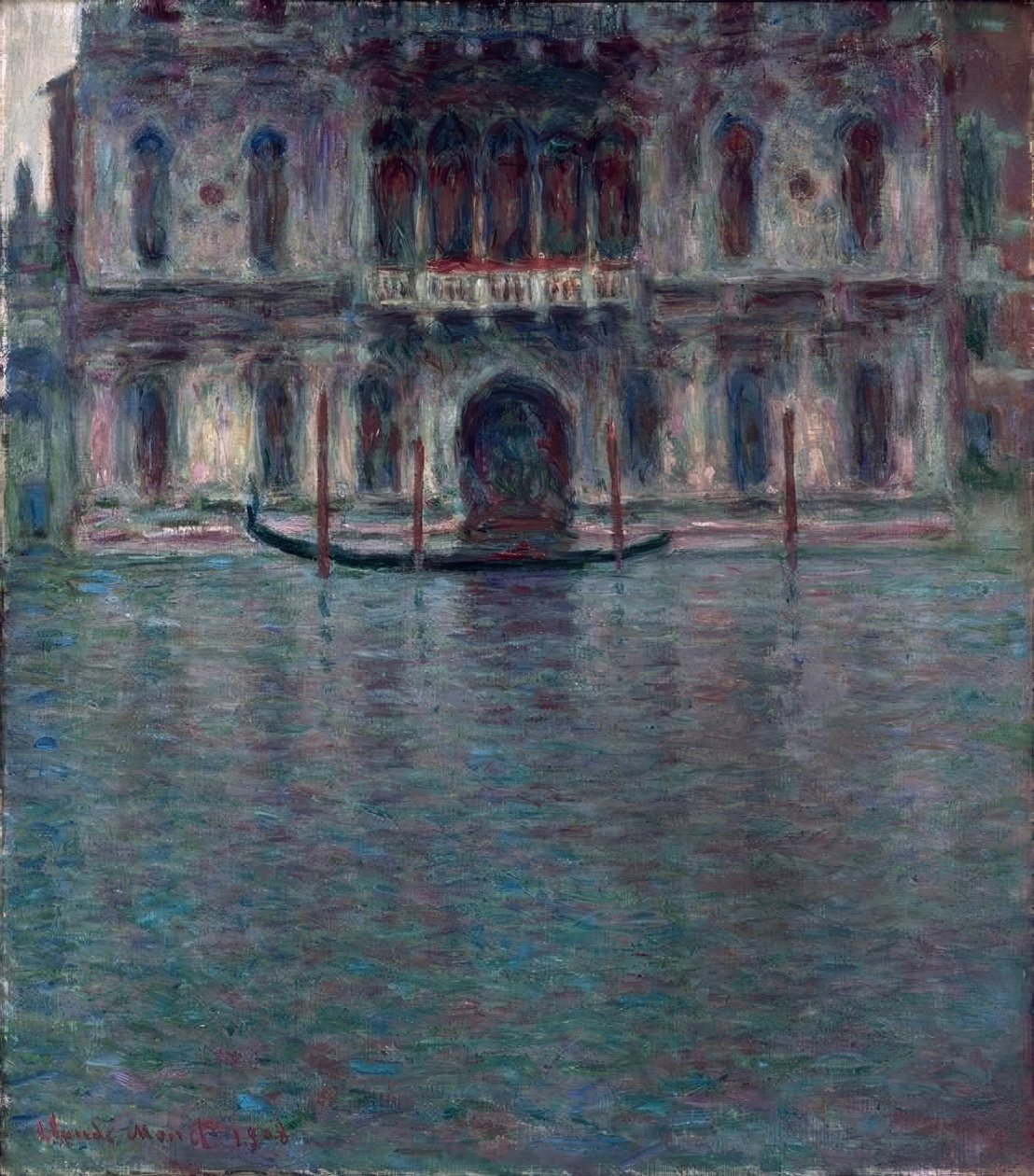 لو باليه كونتاريني ، فينيس (Palazzo Contarini del Zaffo ، V بواسطة كلود مونيه
