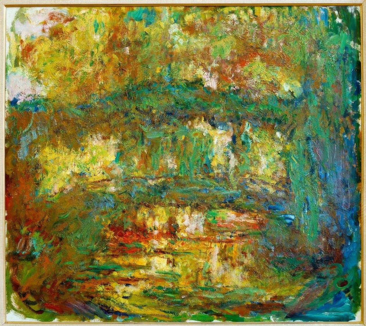 Le Pont japonais (الجسر الياباني) بواسطة كلود مونيه