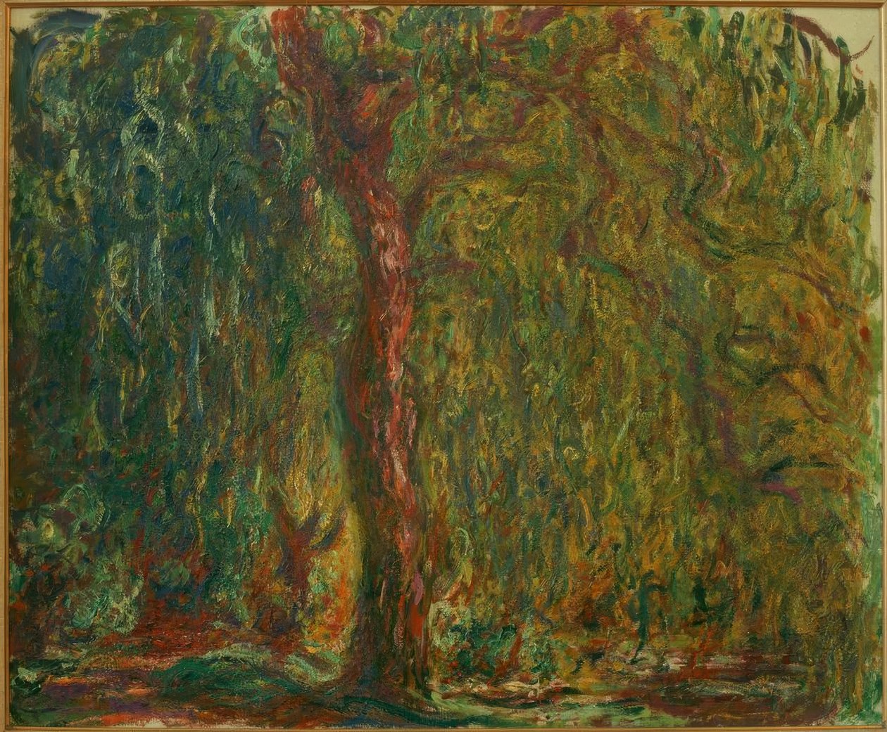 Le Saule pleureur (الصفصاف الباكي) بواسطة كلود مونيه