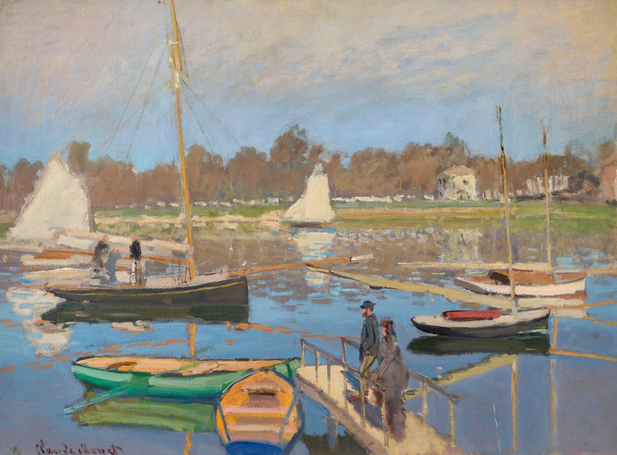 حوض Argenteuil بواسطة كلود مونيه