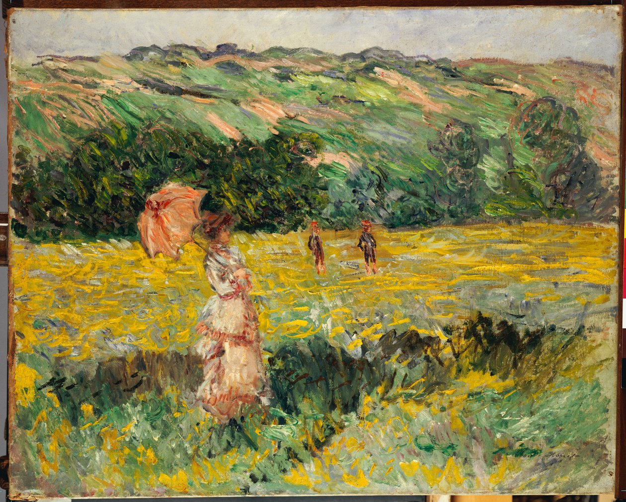 Limetz Meadow ، 1887 بواسطة كلود مونيه