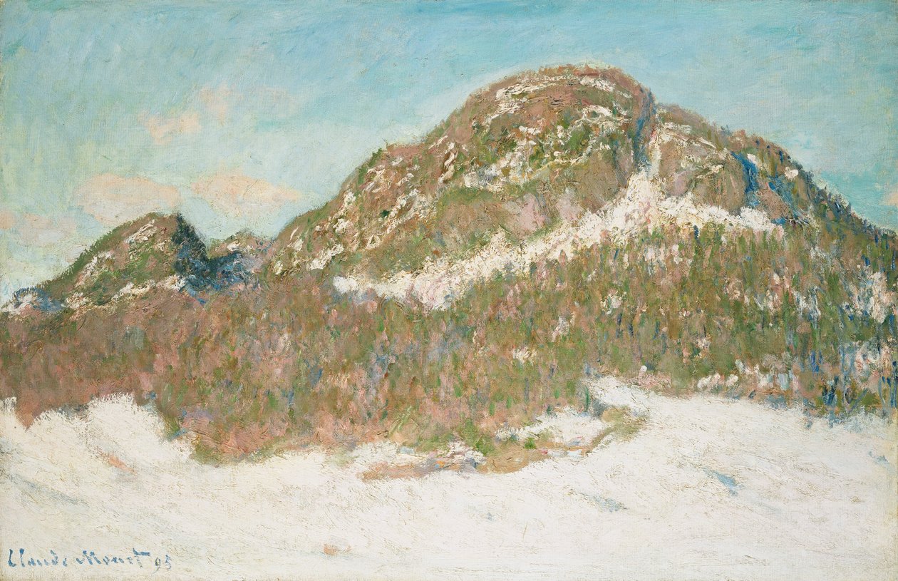 جبل كولساس ، تأثير ضوء الشمس ، 1895 بواسطة كلود مونيه