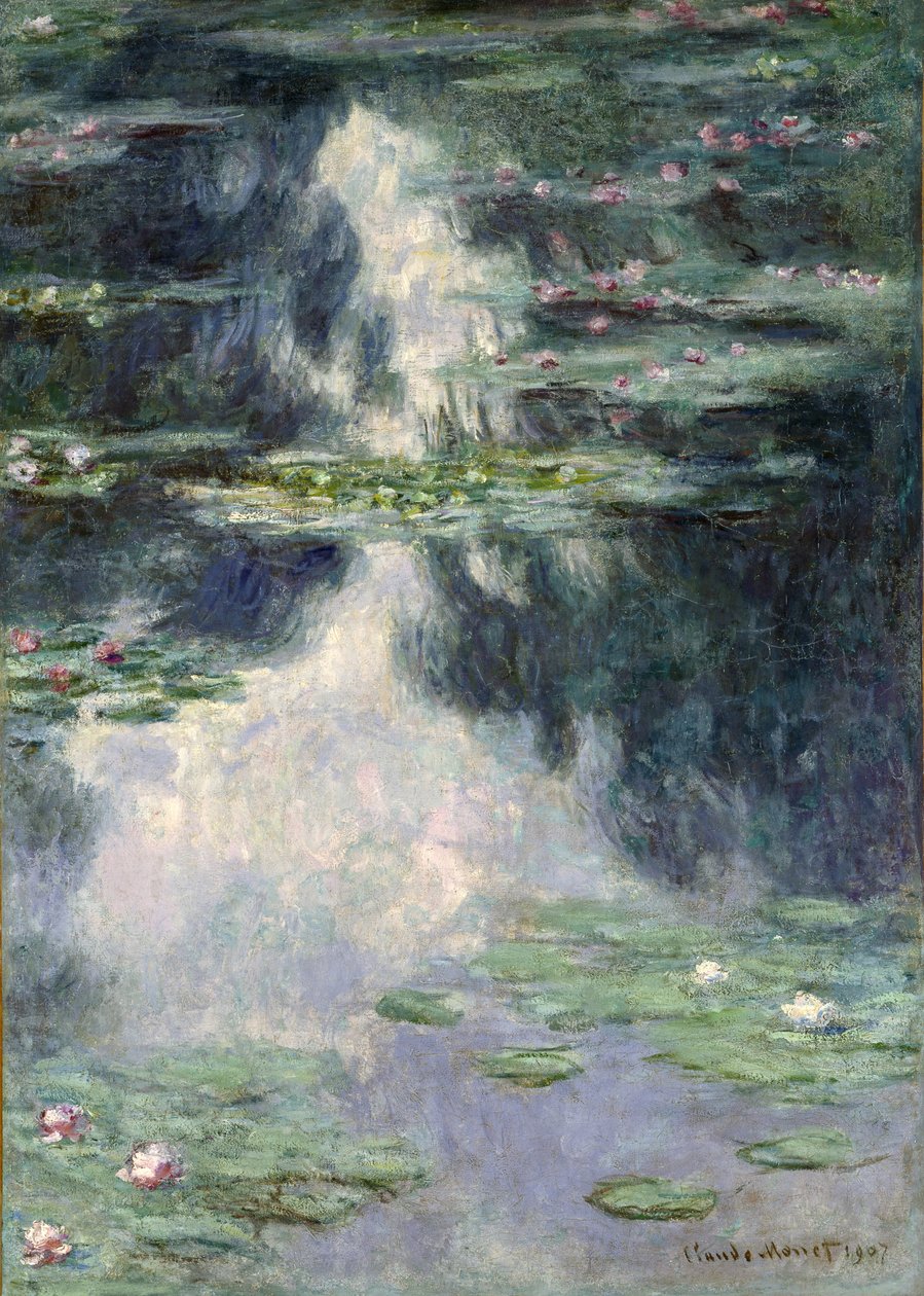 بركة مع زنابق الماء ، 1907 بواسطة كلود مونيه