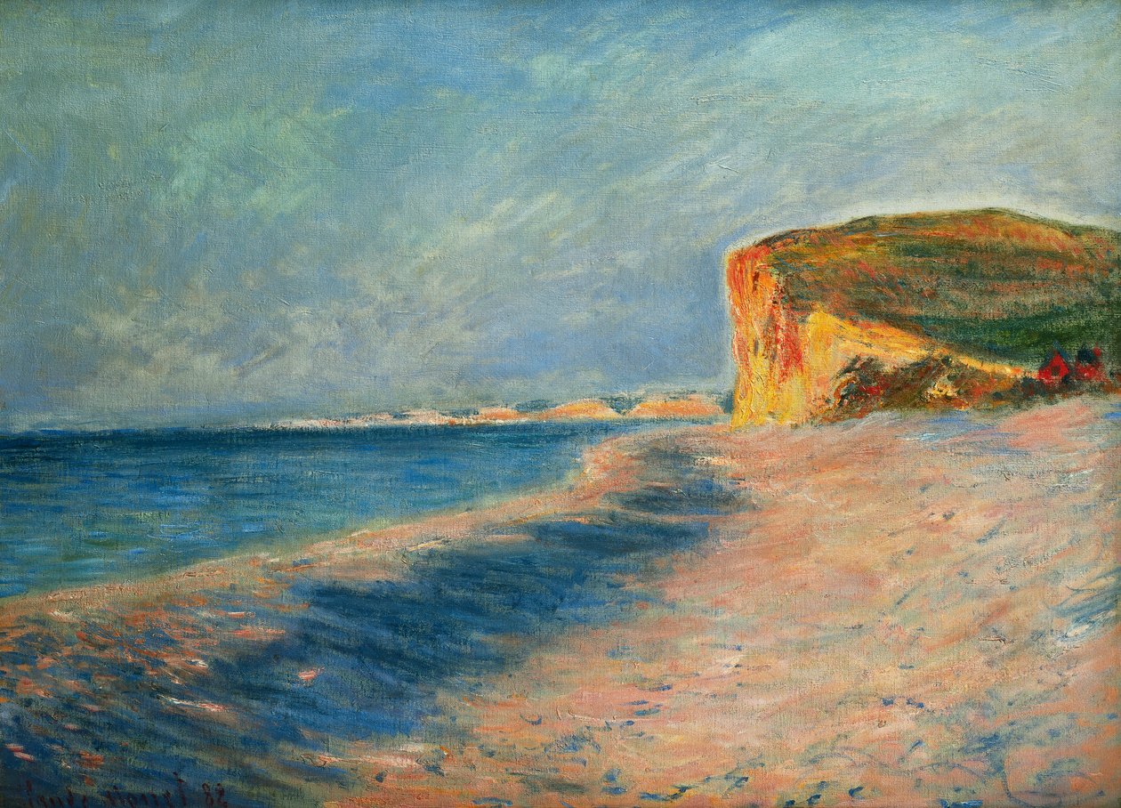 Pourville بالقرب من Dieppe ؛ بورفيل بري دي ديب ، 1882 بواسطة كلود مونيه