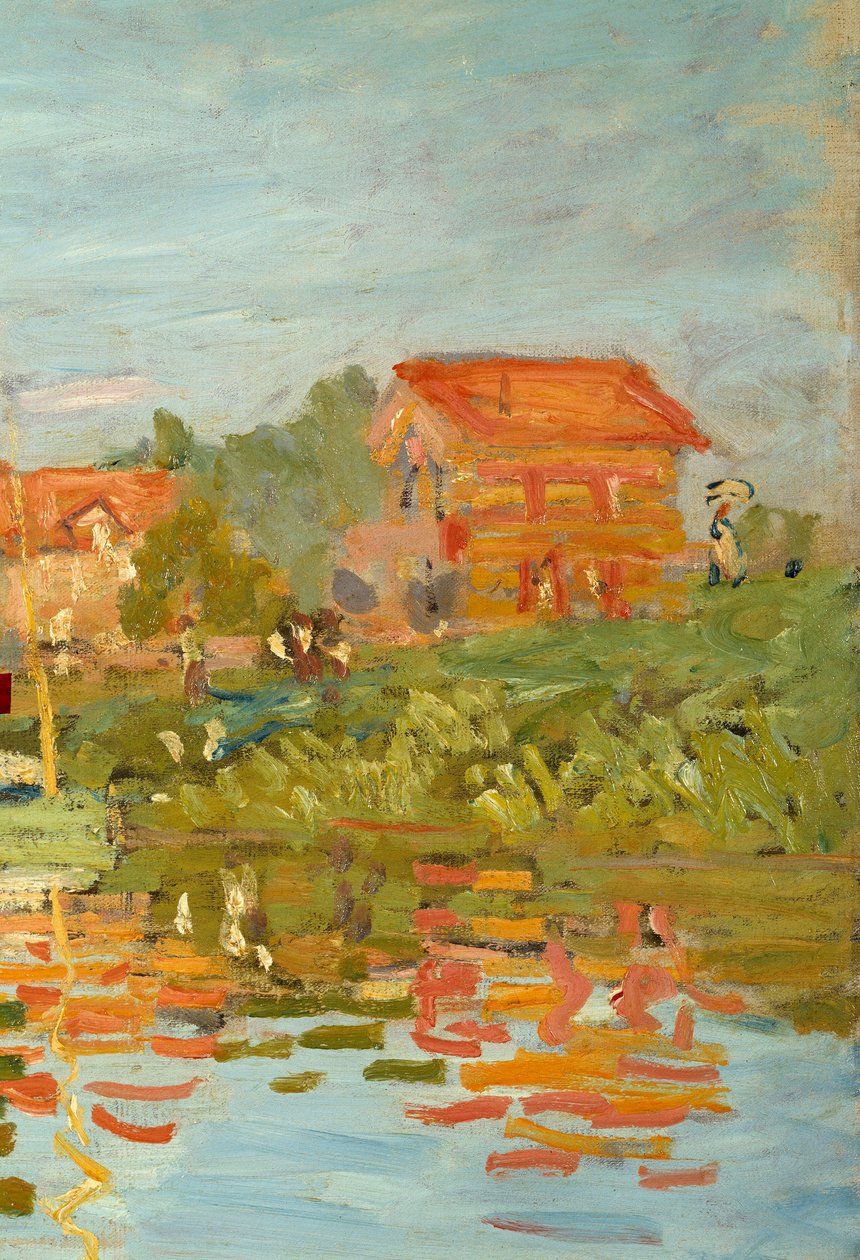 Regates إلى تفاصيل Argenteuil. لوحة لكلود مونيه (1840-1926) 1872 صن. 0،48 x 0،75 م باريس ، متحف أورسيه بواسطة كلود مونيه