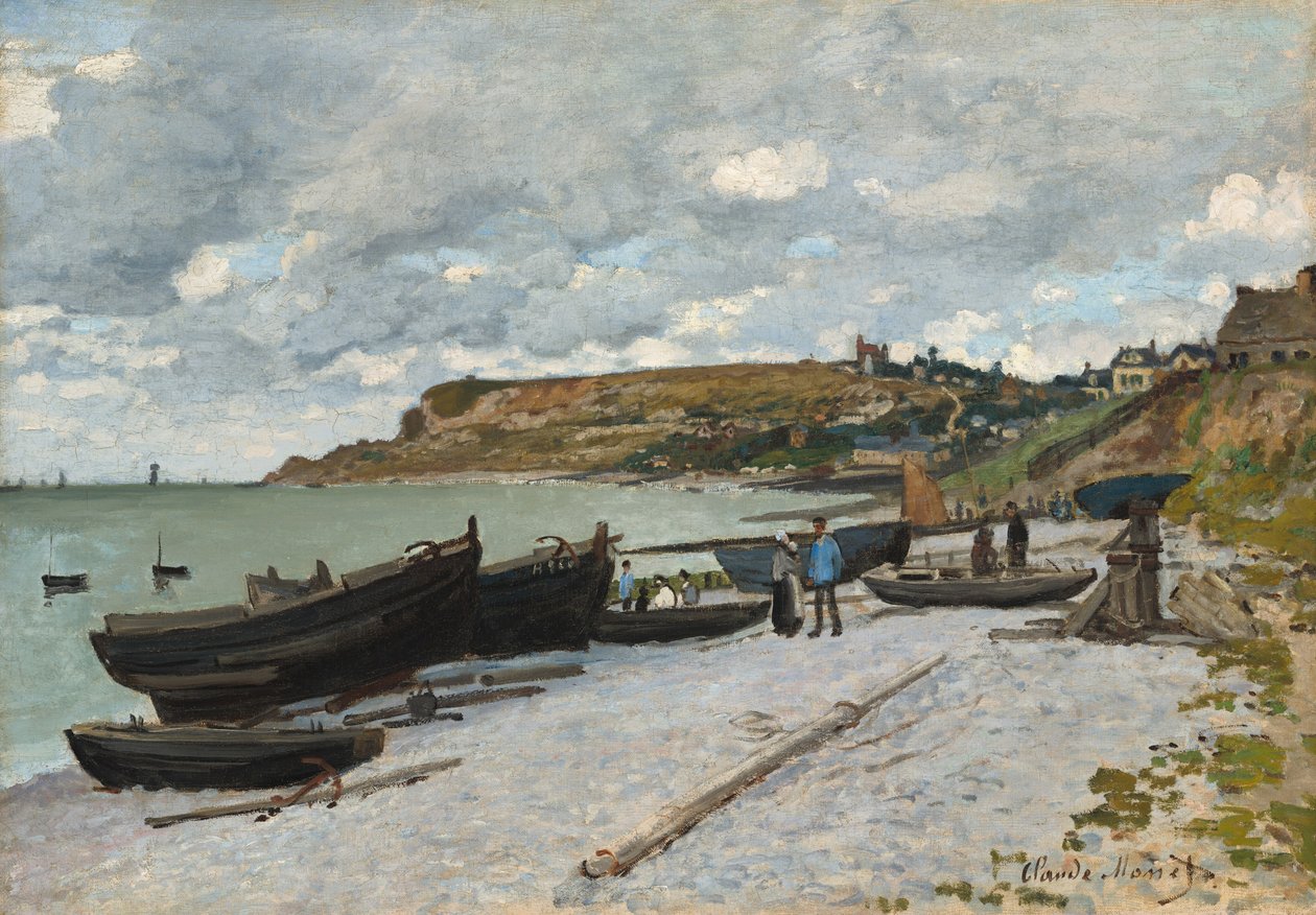 سانت ادريس 1867. بواسطة كلود مونيه