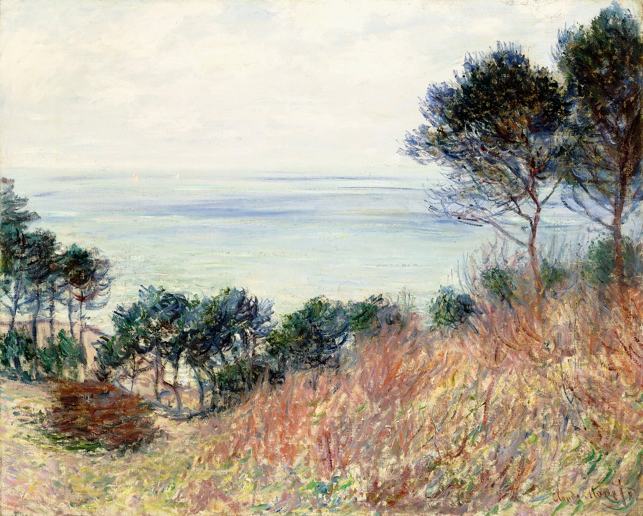 ساحل فارينجفيل ، 1882 بواسطة كلود مونيه